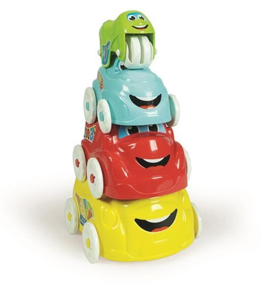 TOWER WITH CARS 15X24X15 BABY PUD CLEMENTONI 17726 CLM CLEMENTONI